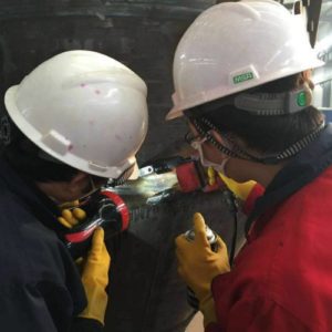 magnetic particle inspection