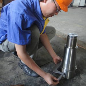 pumping unit dimensional inspection